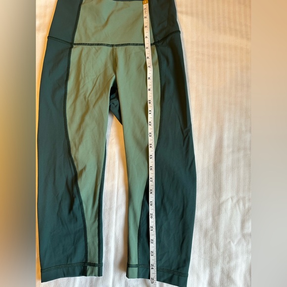 Lululemon Wunder Under Crop High Rise Frosted Pine / Green Jasper - Picture 3 of 7